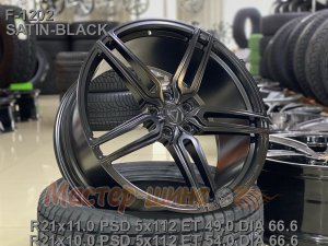 21_5x112_49_11.0J_h 66.6_ Vissol Forged F-1202_SATIN-BLACK