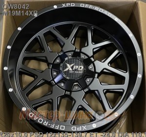20_12x135-139.7_-24_10.0J_h 110.1_ Off Road Wheels OW8042_M19M14XB