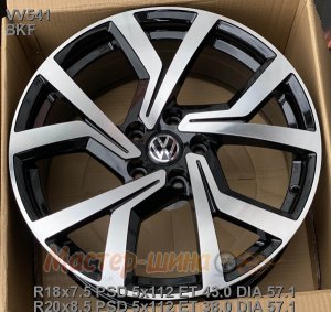 17_5x112_49_7.0J_h 57.1_ REPLICA LEGEARTIS VOLKSWAGEN VV541_BKF