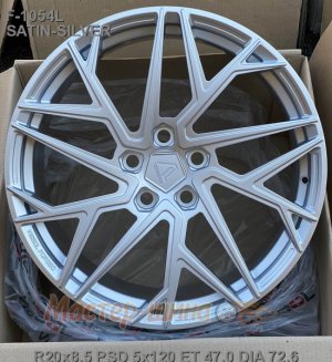 20_5x120_47_8.5J_h 72.6_ Vissol Forged F-1054L_ SATIN-SILVER