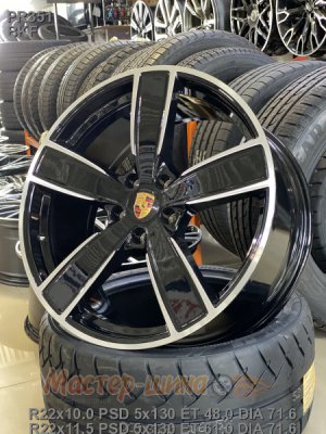 22_5x130_48_10.0J_h 71.6_REPLICA PORSCHE PR351_BKF