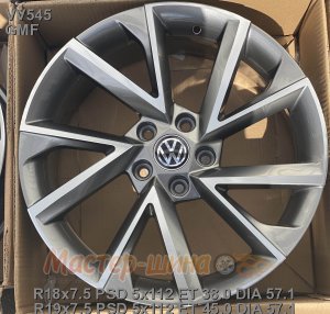 19_5x112_45_7.5J_h 57.1_VV545_GMF Wheel LegeArtis