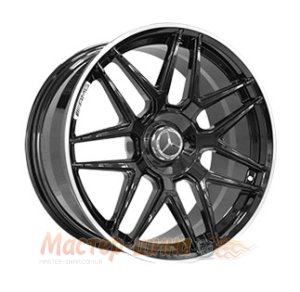 20_5x112_28_9.0J_h 66.6_ REPLICA MERCEDES MR1039_GLOSS-BLACK-WHITH-MACHINED-FACE
