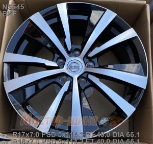 17_5x114.3_40_7.0J_h 66.1_NS545_BKF Wheel LegeArtis