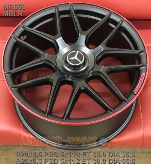 20_5x112_39_9.5J_h 66.6_ REPLICA MERCEDES  MR555_MBLR