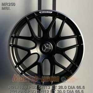 21_5x112_30_9.5J_h 66.6_ REPLICA MERCEDES  MR250_MBL