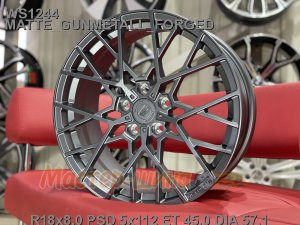 18_5x112_45_8.0J_h 57.1_ WS FORGED WS1244_MATTE_GUNMETALL_FORGED