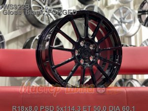18_5x114.3_50_8.0J_h 60.1_ WS FORGED WS923B_GLOSS_BLACK_FORGED