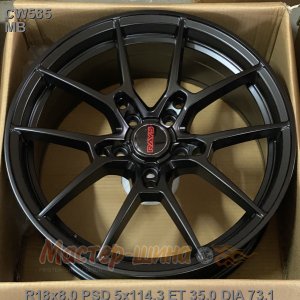 18_5x114.3_35_8.0J_h 73.1_  CAST WHEELS CW585_MB