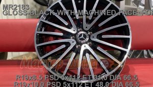 19_5x112_31_8.5J_h 66.5_ REPLICA MERCEDES MR2183_ GLOSS-BLACK-WITH-MACHINED-FACE_FORGED