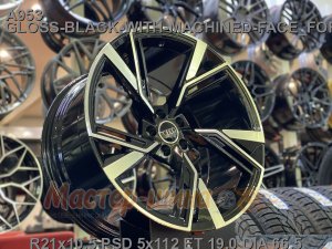 21_5x112_19_10.5J_h 66.5_ REPLICA   AUDI  A953_GLOSS-BLACK-WITH-MACHINED-FACE_FORGED