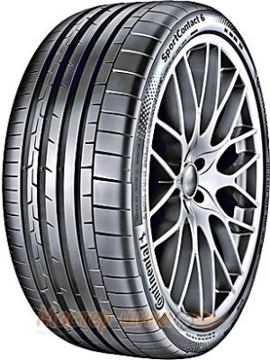 Continental ContiSportContact 6 265/35 R19 98Y XL FR MO — летние шины
