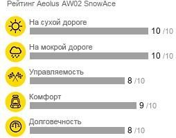 картинка шины Aeolus AW02 SnowAce