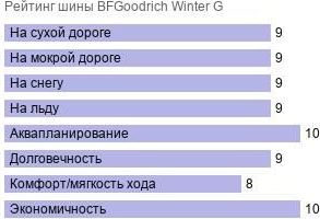 шины BFGoodrich Winter G фото картинка шины BFGoodrich Winter G