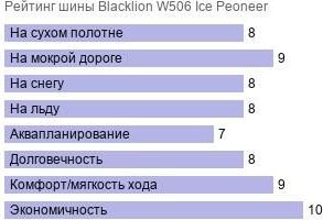 картинка шины Blacklion W506 Ice Peoneer