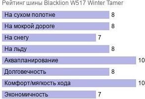 картинка шины Blacklion W517 Winter Tamer