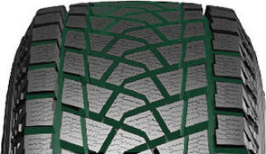 Bridgestone Blizzak DM-Z3 качественно отводит жидкость из-под колеса