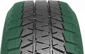 Боковые блоки Bridgestone Blizzak DM-Z3 создают шине равномерный износ.