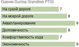 шины Dunlop Grandtrek PT30 фото картинка шины Dunlop Grandtrek PT30