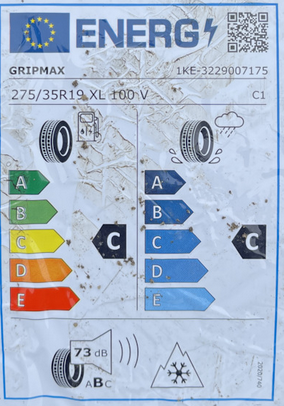 Gripmax SUREGRIP PRO WINTER EU label