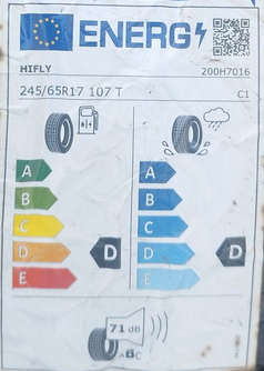 Hifly 61 Vigorous AT EU label