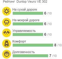 картинка шины Dunlop Veuro VE 302