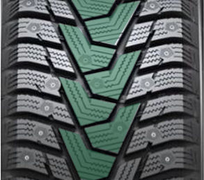 В Hankook W429 Winter I-Pike RS2 центральная часть состоит из v-образных блоков.