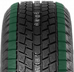 Хороший грунтозацеп Hankook RW08 Dynapro I*Cept помогает справится с большими снежными наметами.