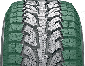 Hankook RW11 Winter I*Pike имеет хороший грунтозацеп