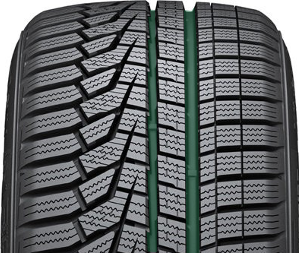 Hankook W320 Winter icept Evo2 имеет два канала оказывающих сопротивление аквапланированию.