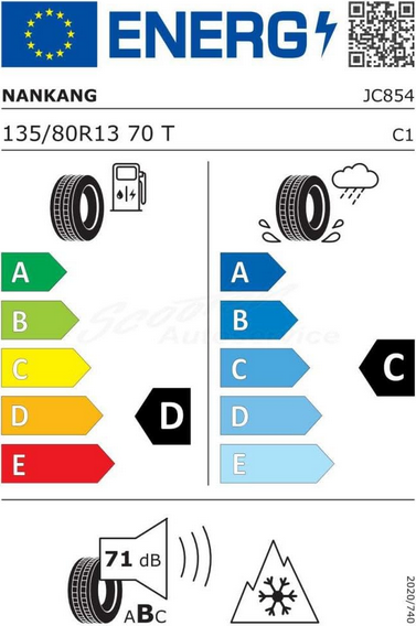 Nankang N67 EU label