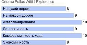 картинка шины Petlas W681 Explero Ice