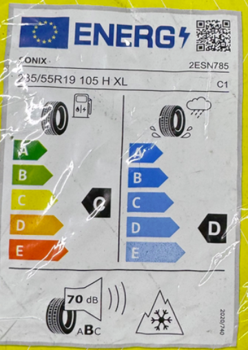 Sonix WinterXPro 888 EU label