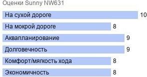 картинка шины Sunny NW631