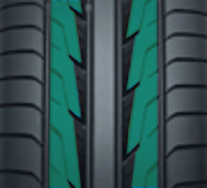 курсовая устойчивость Toyo DRB обеспечивается сопряженными центральными блоками