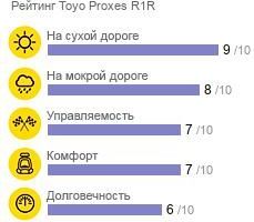 Toyo Proxes R1R фото шины картинка шины Toyo Proxes R1R