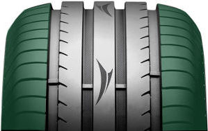 боковые блоки способствуют равномерному износу Vredestein ultrac Cento