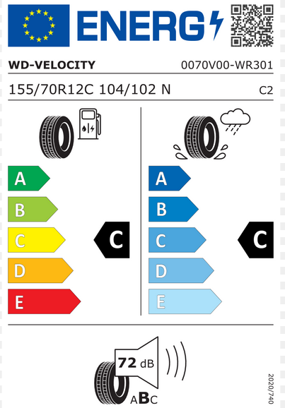 Wanda WR01 TrailRunner EU label