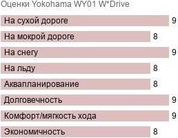 шины Yokohama WY01 W*Drive фото картинка шины Yokohama WY01 W*Drive
