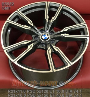 R21_5x120_38_11.0J_h 74.1_ REPLICA BMW  B5552_GMF
