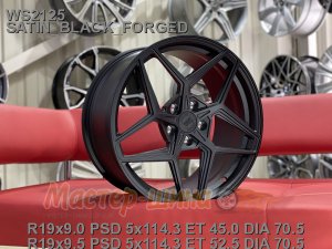 19_5x114.3_45_9.0J_h 70.5_ WS FORGED WS2125_SATIN_BLACK_FORGED