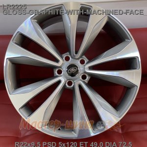 22_5x120_49_9.5J_h 72.5_ REPLICA LANDROVER  LR2225_ GLOSS-GRAPHITE-WITH-MACHINED-FACE_FORGED