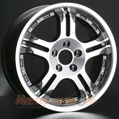 R-13  4x100  j5.5 et38   &56,6  TG Racing  LYN001  hyper black