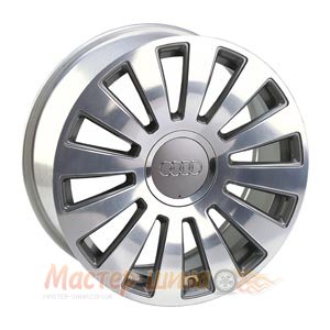 18/5*100-112/35  8.0J  h 66.5  For Wheels AU 199f Anthracite Polished