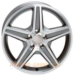 18/5*112/43  8.5J  h 66.6  For Wheels ME 523f Anthracite Polished
