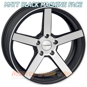 18/5*120/35  8.0J  h 72.6 CV3 Matt Black Machine Face С ПОЛИРОВКОЙ